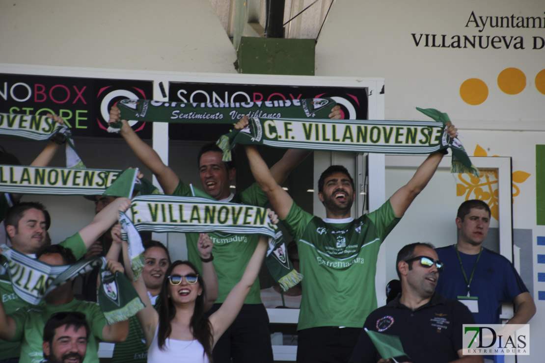 Imágenes del Villanovense - Racing de Santander