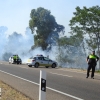 Arde una finca en la Urbanización Campomanes de Badajoz