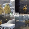 Imágenes del incendio en la Carretera de Sevilla (Badajoz)