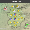 Previsión meteorológica en Extremadura. Días 27, 28 y 29 de junio