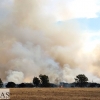 Importante incendio afecta a San Isidro (Badajoz)