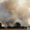 Importante incendio afecta a San Isidro (Badajoz)
