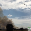 Importante incendio afecta a San Isidro (Badajoz)