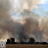 Importante incendio afecta a San Isidro (Badajoz)