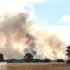 Importante incendio afecta a San Isidro (Badajoz)