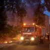 Un incendio en Las Moreras alcanza la avenida de Elvas