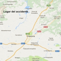 Herido grave tras sufrir un accidente en el norte de Cáceres