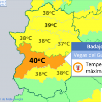 Extremadura sigue en aviso por calor este martes y miércoles, aunque con una ligera tregua