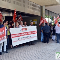 Concentración en Badajoz por la sostenibilidad de las pensiones