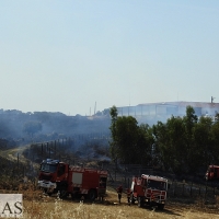 Gran dispositivo para sofocar un incendio en la vecina Elvas