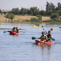 Imágenes de la II Travesía Canina en Badajoz