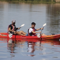 Imágenes de la jornada de puertas abiertas del Club Piragüismo Badajoz