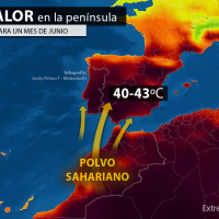 Llega con fuerza la primera ola de calor del año a Extremadura