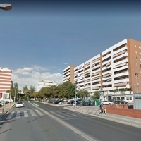 Herida tras ser atropellada en un paso de peatones de Badajoz