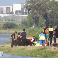 Fallece el hombre que había sido rescatado en el Guadiana