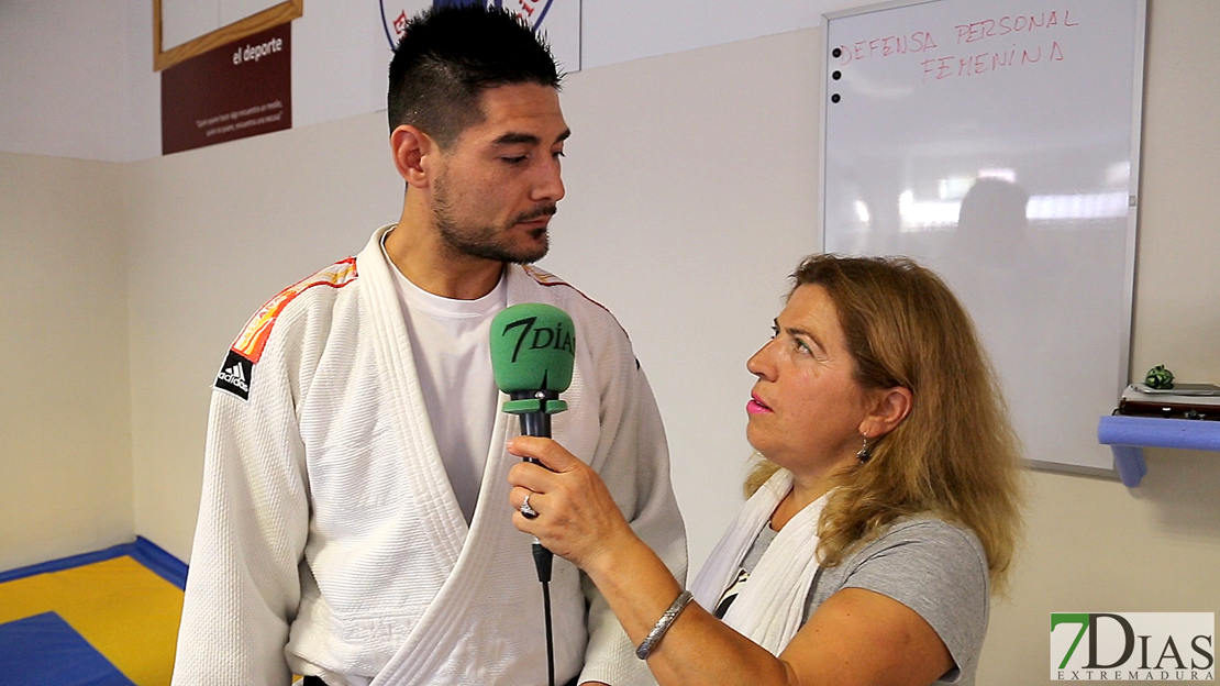 Manu Durán anima a los jóvenes a iniciarse en el judo
