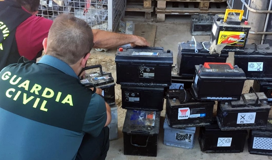 Cae una banda organizada por 35 robos en fincas de Badajoz y Cáceres