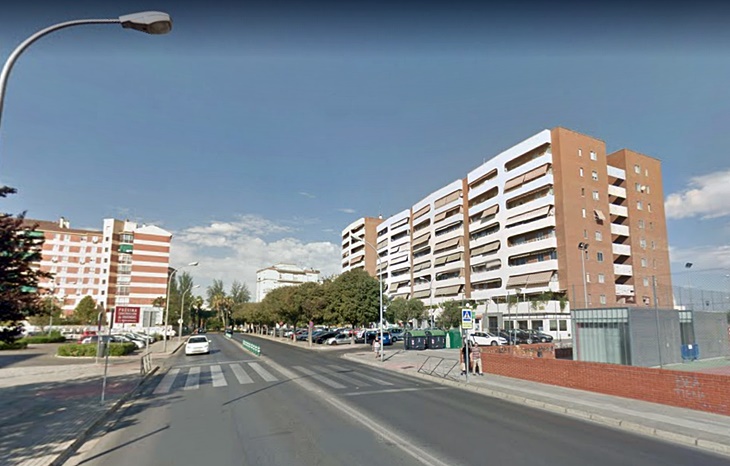 Herida tras ser atropellada en un paso de peatones de Badajoz