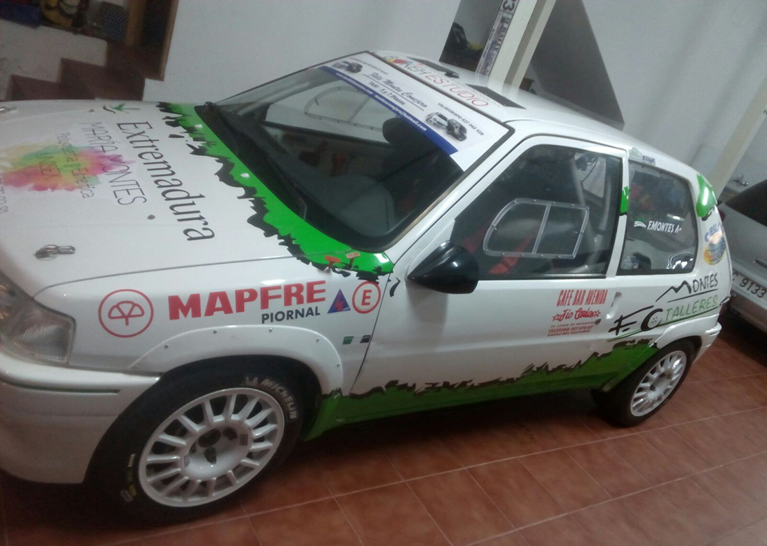 Montes y Collado representarán a Extremadura en el Rallye Sliks Sevilla