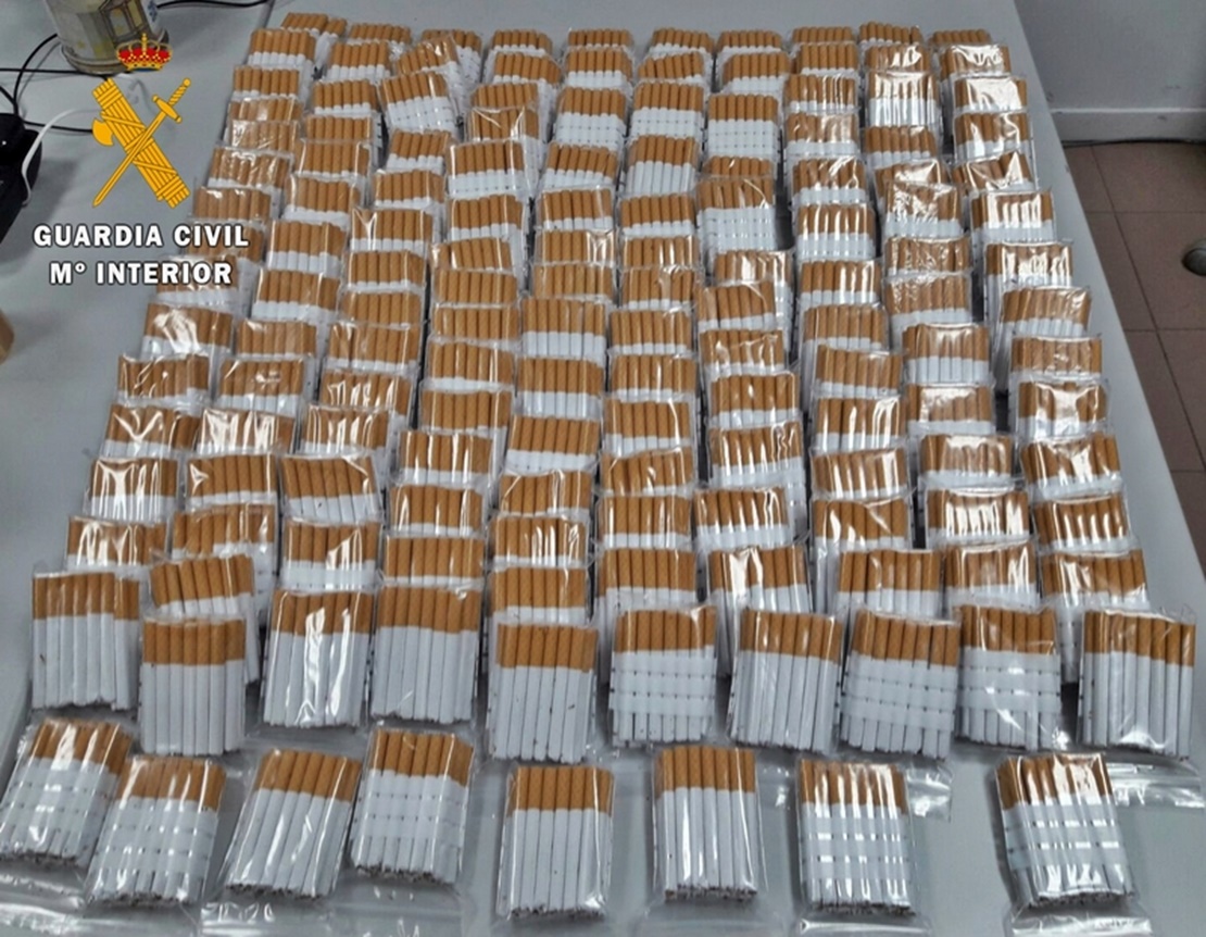 4.200 cigarrillos de fabricación casera intervenidos en Badajoz y Montijo