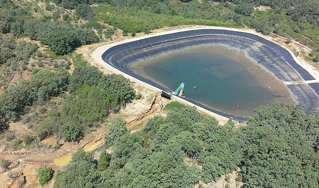 La fisura en la balsa de Valverde fue detectada en abril