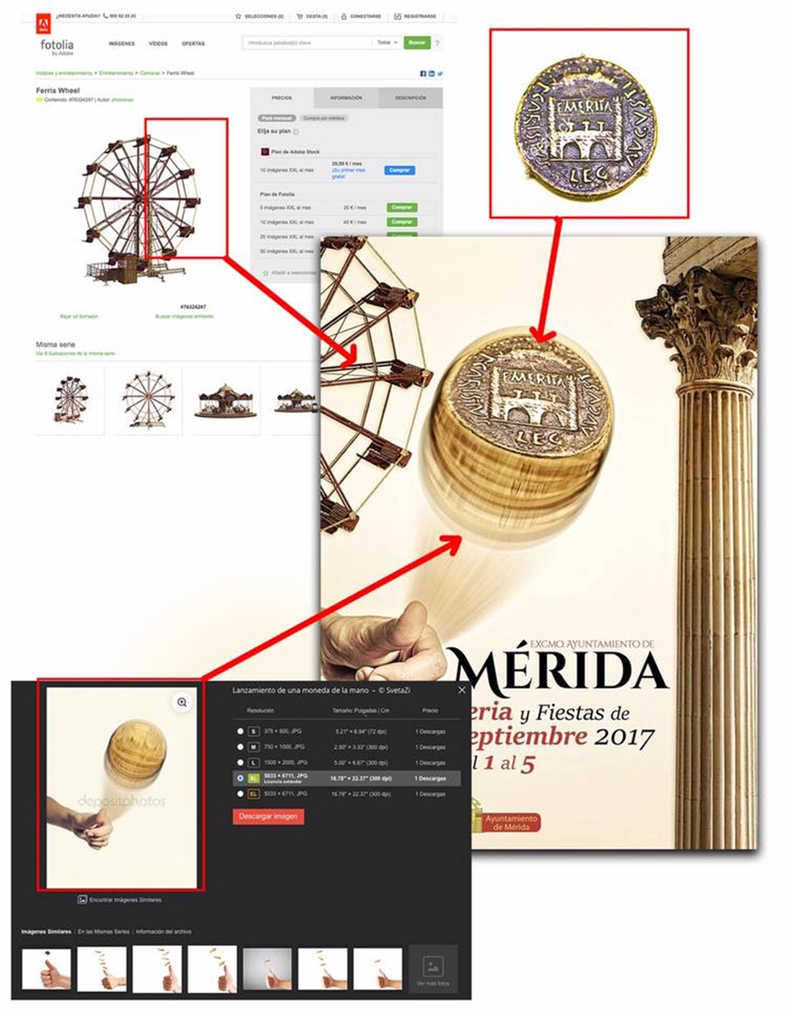 Denuncian el plagio del cartel ganador de la feria de Mérida