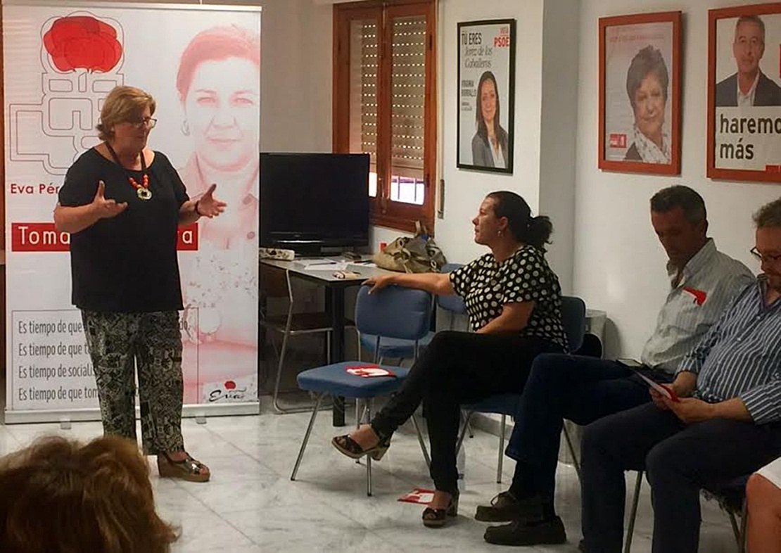 Eva Pérez: “Es necesario que el PSOE vuelva a conectar con las agrupaciones locales”