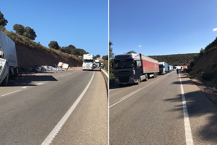 Continúan los accidentes en la Carretera N-430