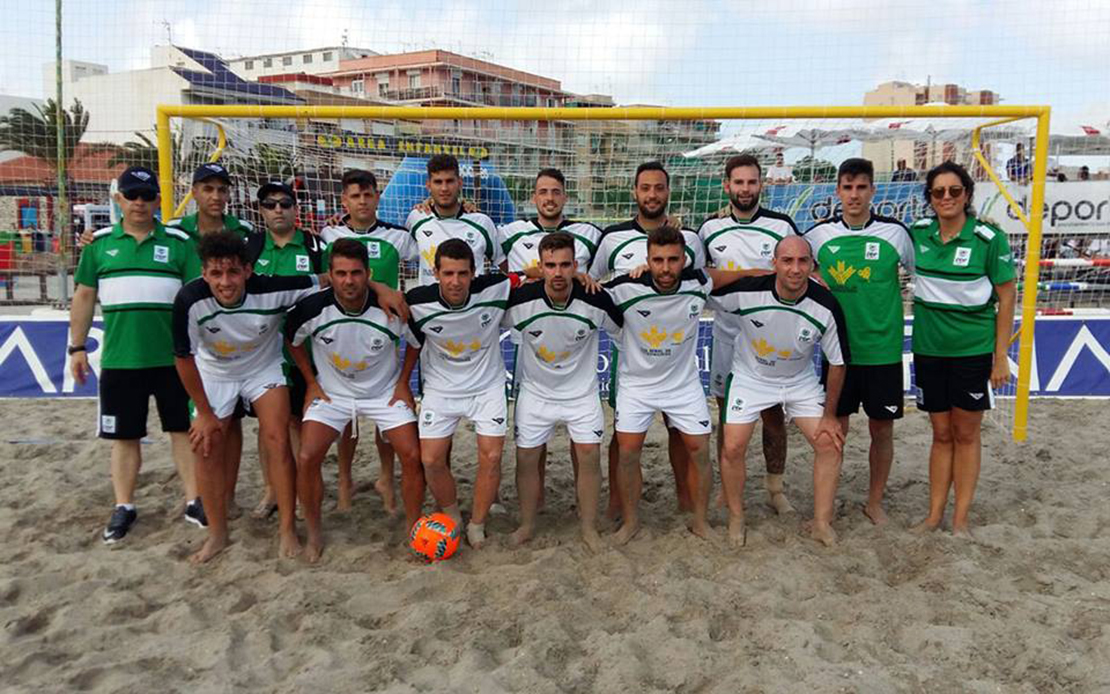 Mala suerte para Extremadura en el Campeonato de España de Fútbol playa