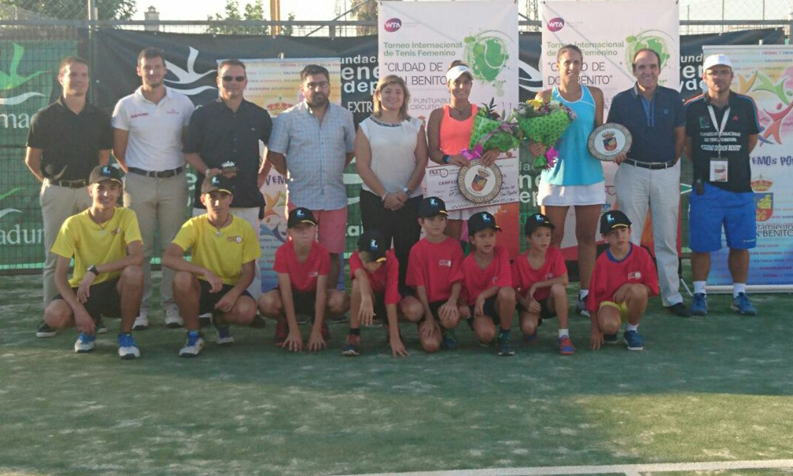 La tenista Lisa Sabino triunfa en el II Torneo Internacional Ciudad de Don Benito