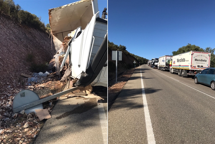 Continúan los accidentes en la Carretera N-430