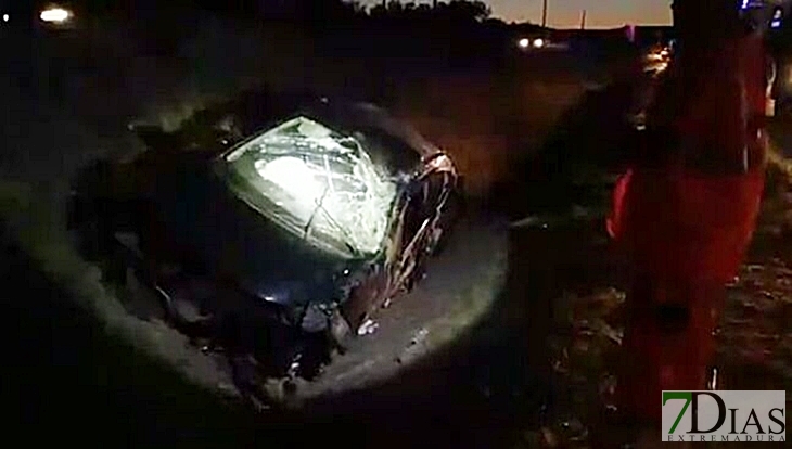 Accidente en las proximidades de la frontera de Caya