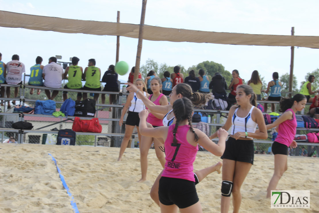 Imágenes del V Open de Balonmano Playa de Alburquerque