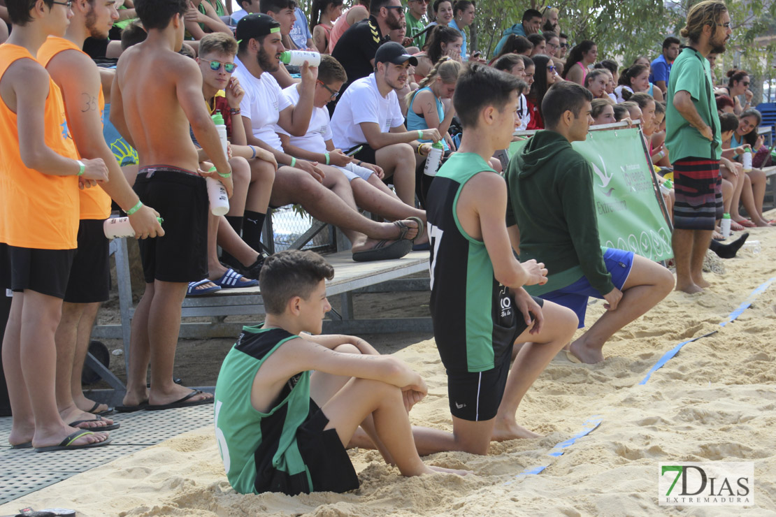 Imágenes del V Open de Balonmano Playa de Alburquerque