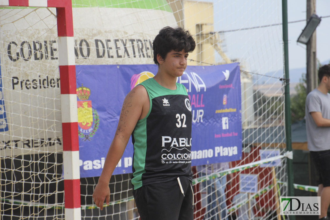 Imágenes del V Open de Balonmano Playa de Alburquerque