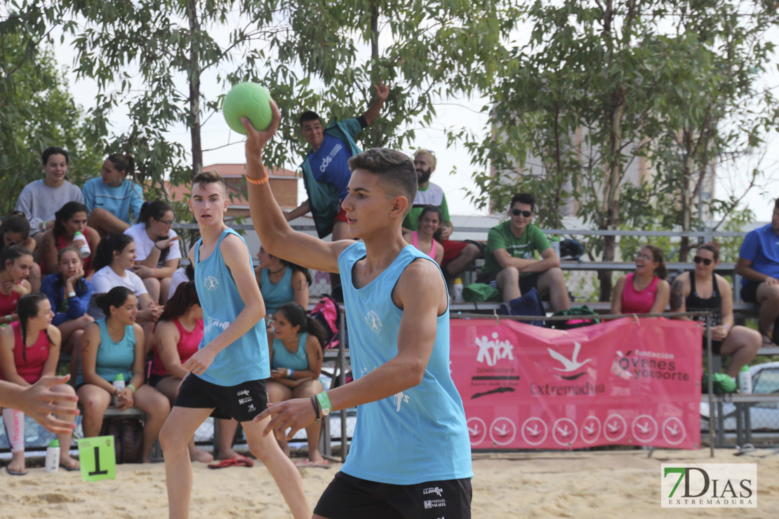 Imágenes del V Open de Balonmano Playa de Alburquerque