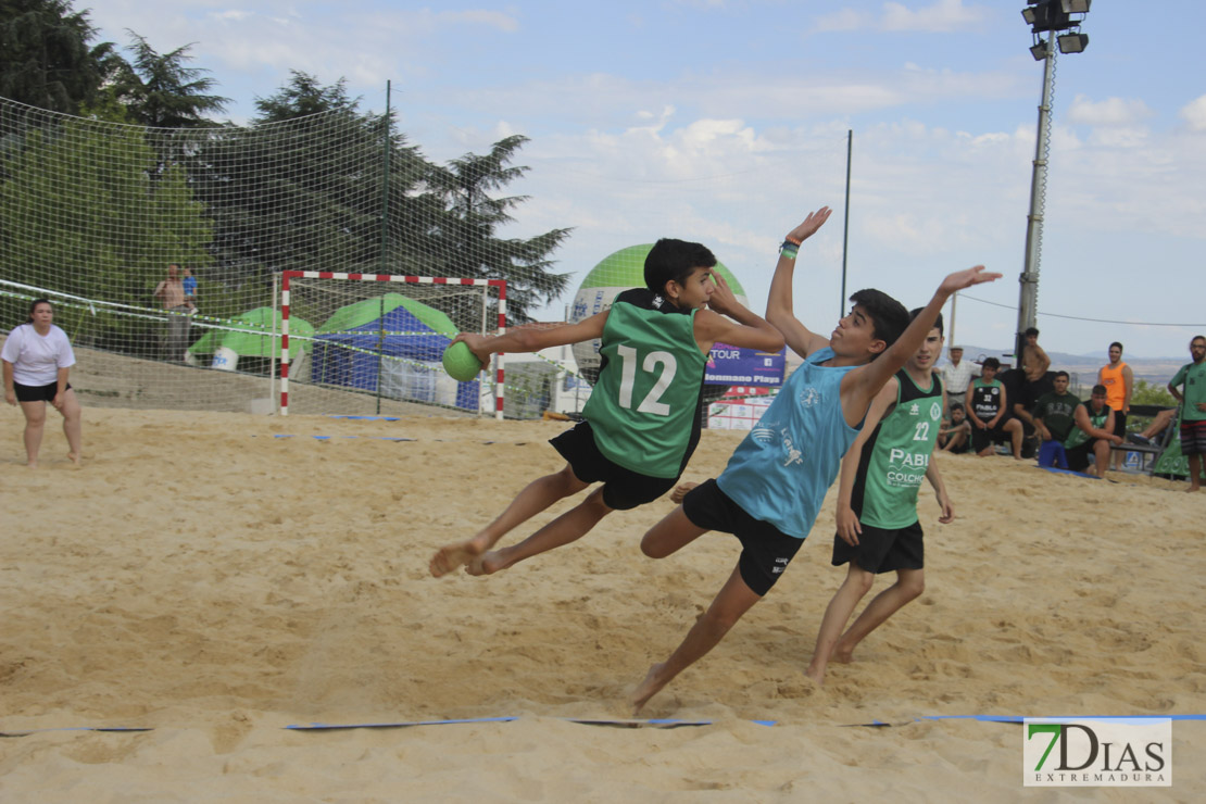 Imágenes del V Open de Balonmano Playa de Alburquerque