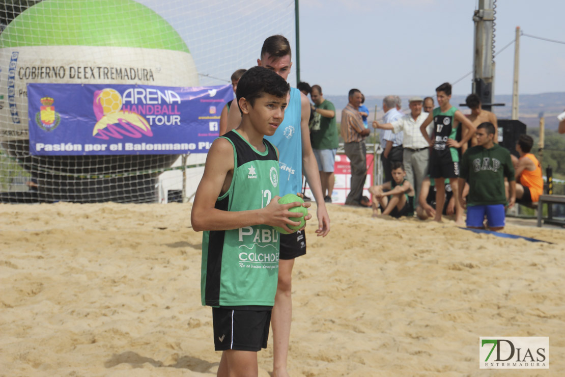 Imágenes del V Open de Balonmano Playa de Alburquerque