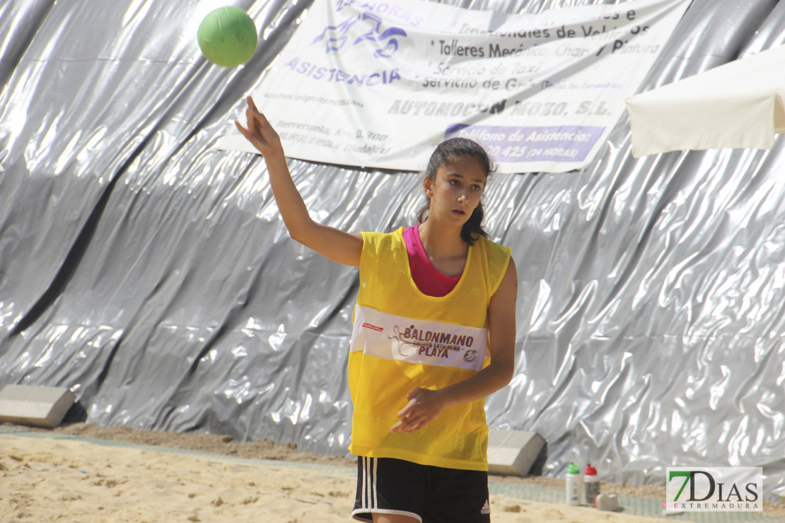 Imágenes del V Open de Balonmano Playa de Alburquerque