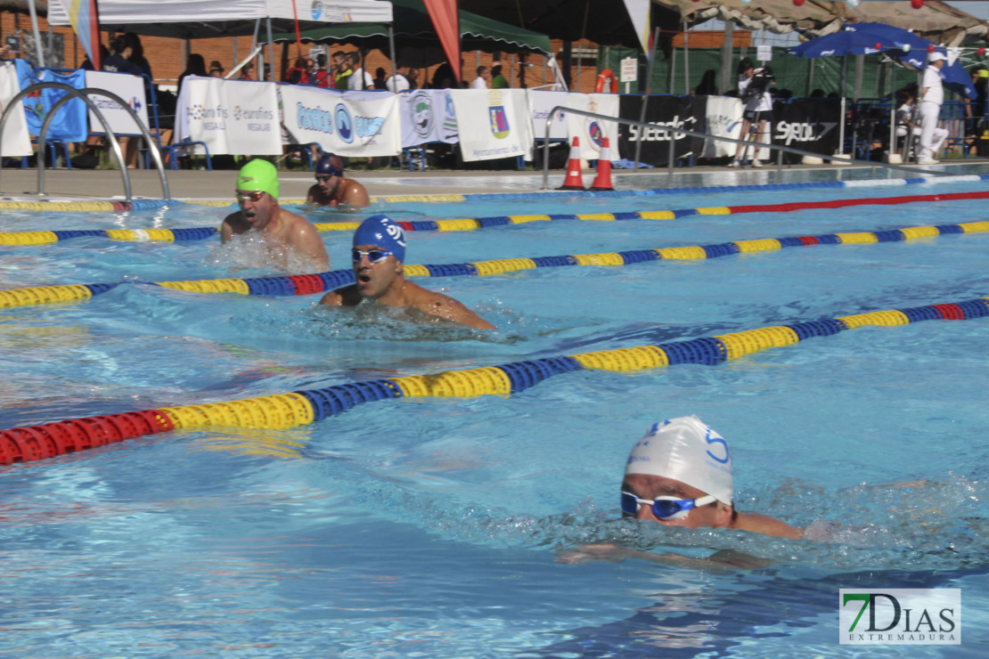 Imágenes del 3º día del nacional de natación master en Badajoz