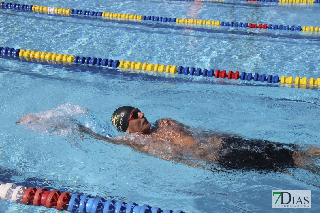 Imágenes del 3º día del nacional de natación master en Badajoz