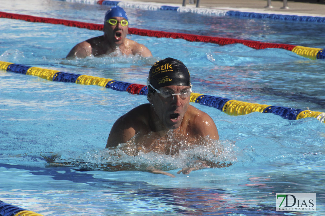 Imágenes del 3º día del nacional de natación master en Badajoz