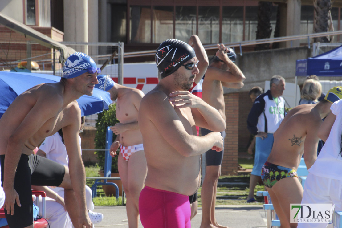 Imágenes del 3º día del nacional de natación master en Badajoz