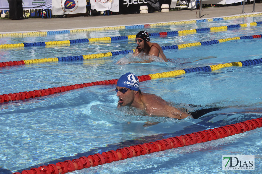 Imágenes del 3º día del nacional de natación master en Badajoz