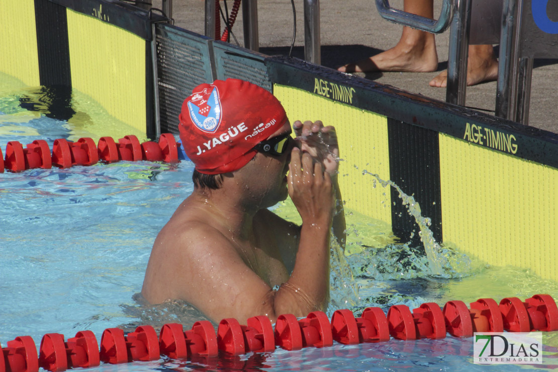 Imágenes del 3º día del nacional de natación master en Badajoz