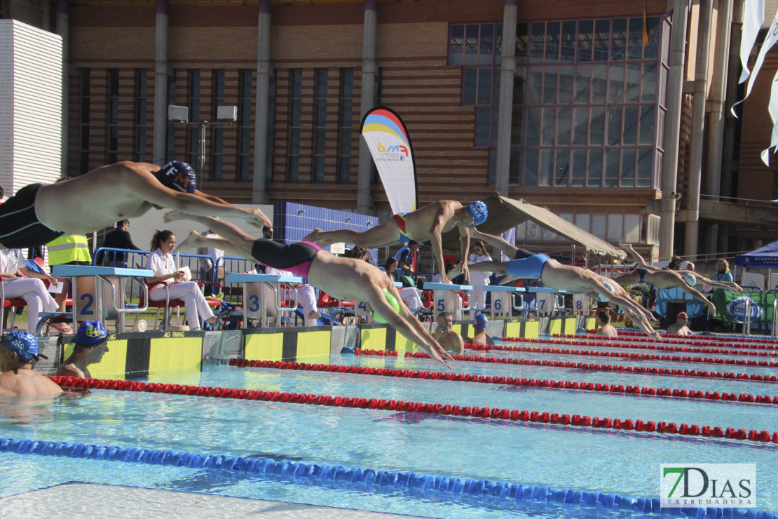 Imágenes del 3º día del nacional de natación master en Badajoz