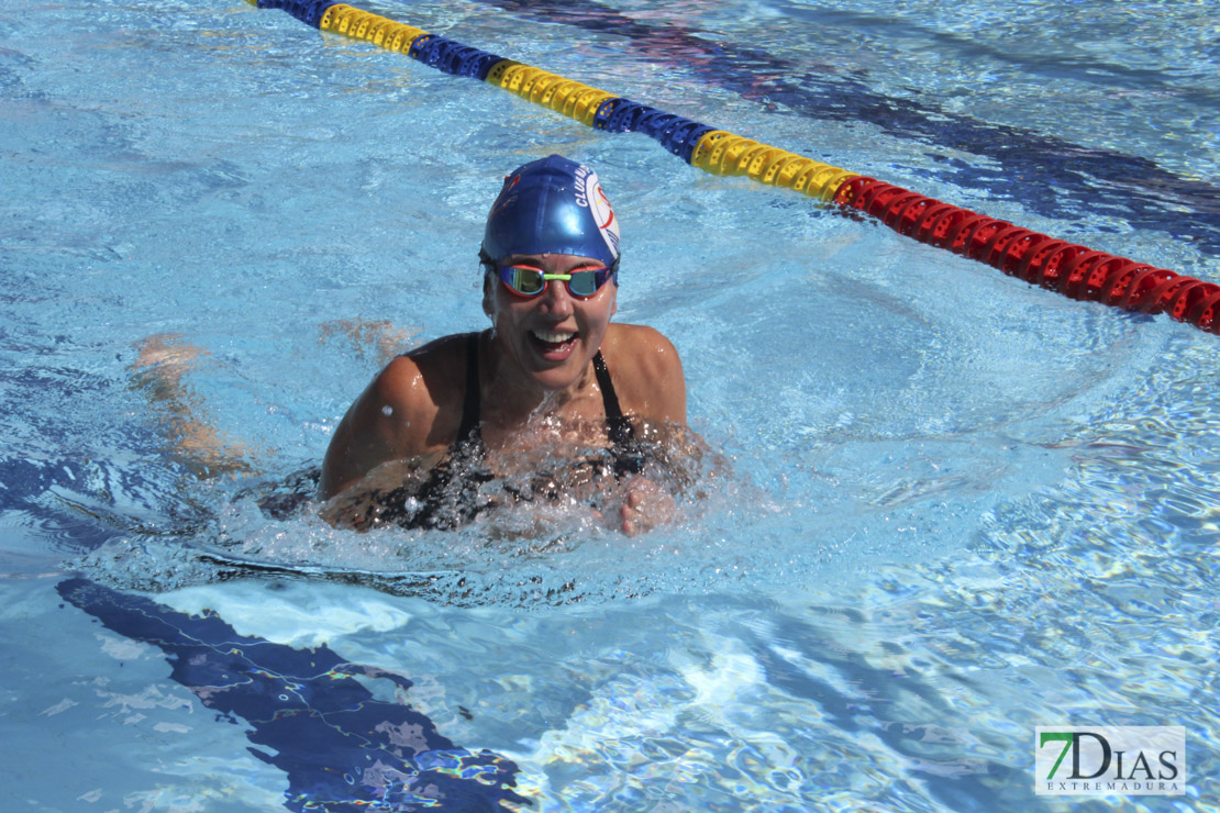 Imágenes del 3º día del nacional de natación master en Badajoz I