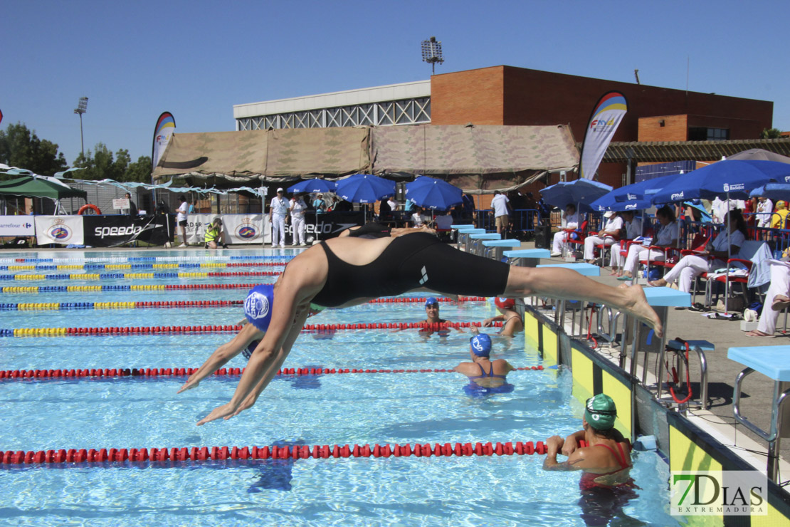 Imágenes del 3º día del nacional de natación master en Badajoz I