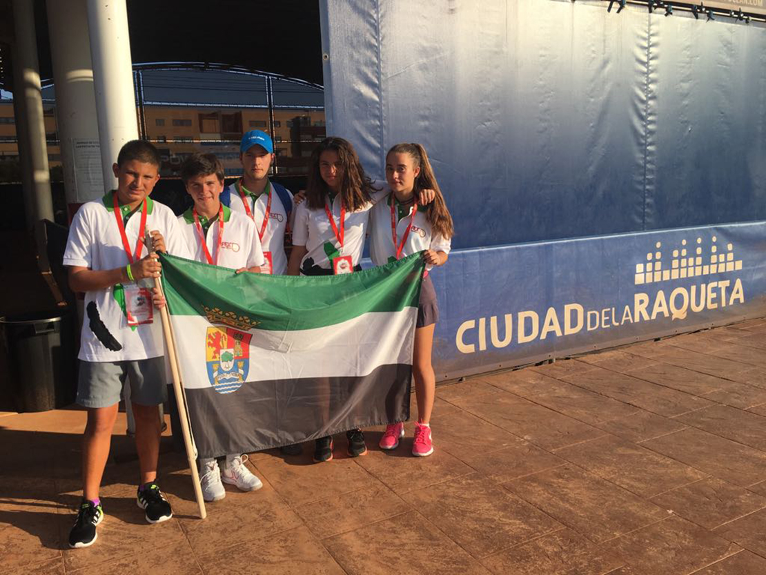 Discreta actuación extremeña en el Campeonato de España infantil de tenis