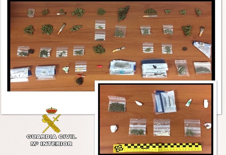 Operación contra el consumo de drogas en La Vera (Cáceres)